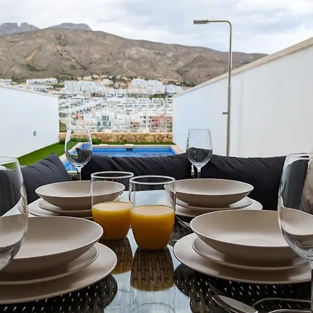 Panoramic Personal Pool Apartamento Finestrat