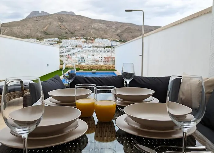 Panoramic Personal Pool Apartmán Finestrat